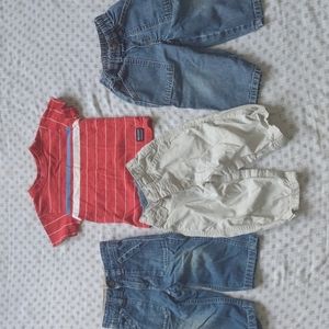 All Baby Gap BUNDLE - T-Shirt and Three Pairs of Pants
